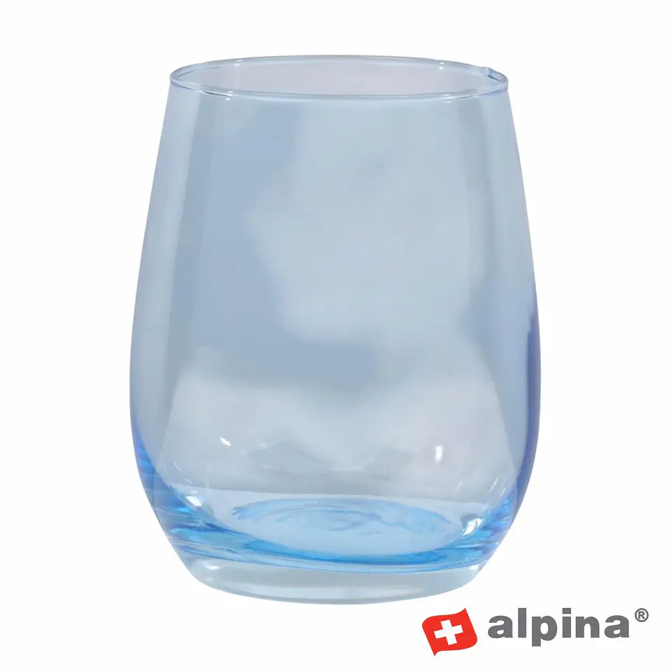 Copo de vidro 350ml 3x ALPINA 1