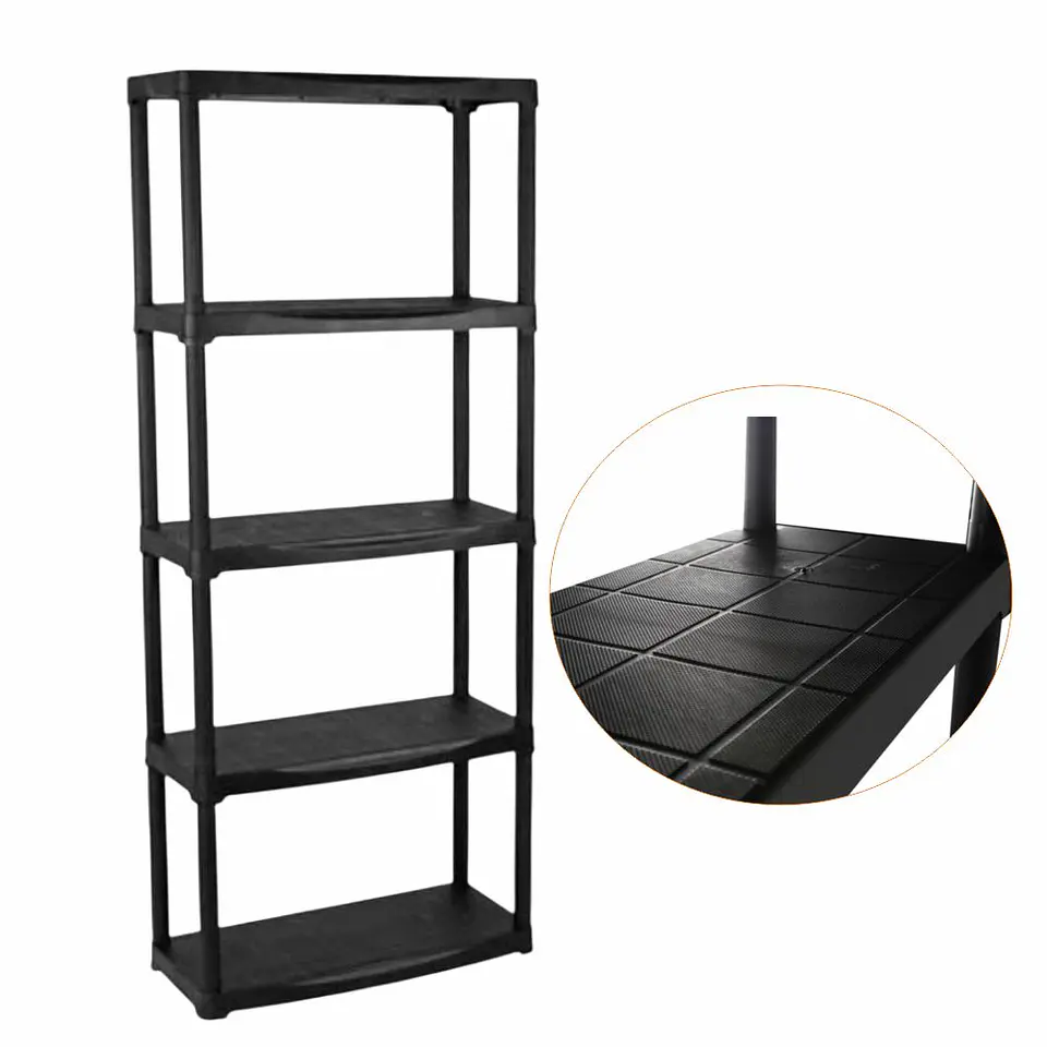 ESTANTE P/ ARRUMAÇÃO POLIPROPILENO 70x30x175.5CM PEREL 1