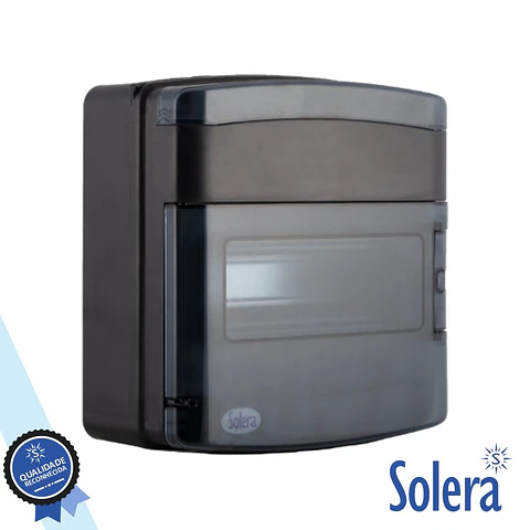 Caixa Distribuição Elétrica 9 Elementos IP65 IK08 SOLERA
