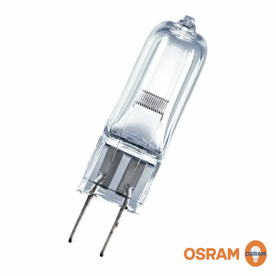 Lâmpada GX6.35 HLX 150W 24V De Halogéneo 6000lm OSRAM 1