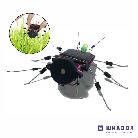 Kit Insecto C/ Painel Solar 4.5V 35ma WHADDA