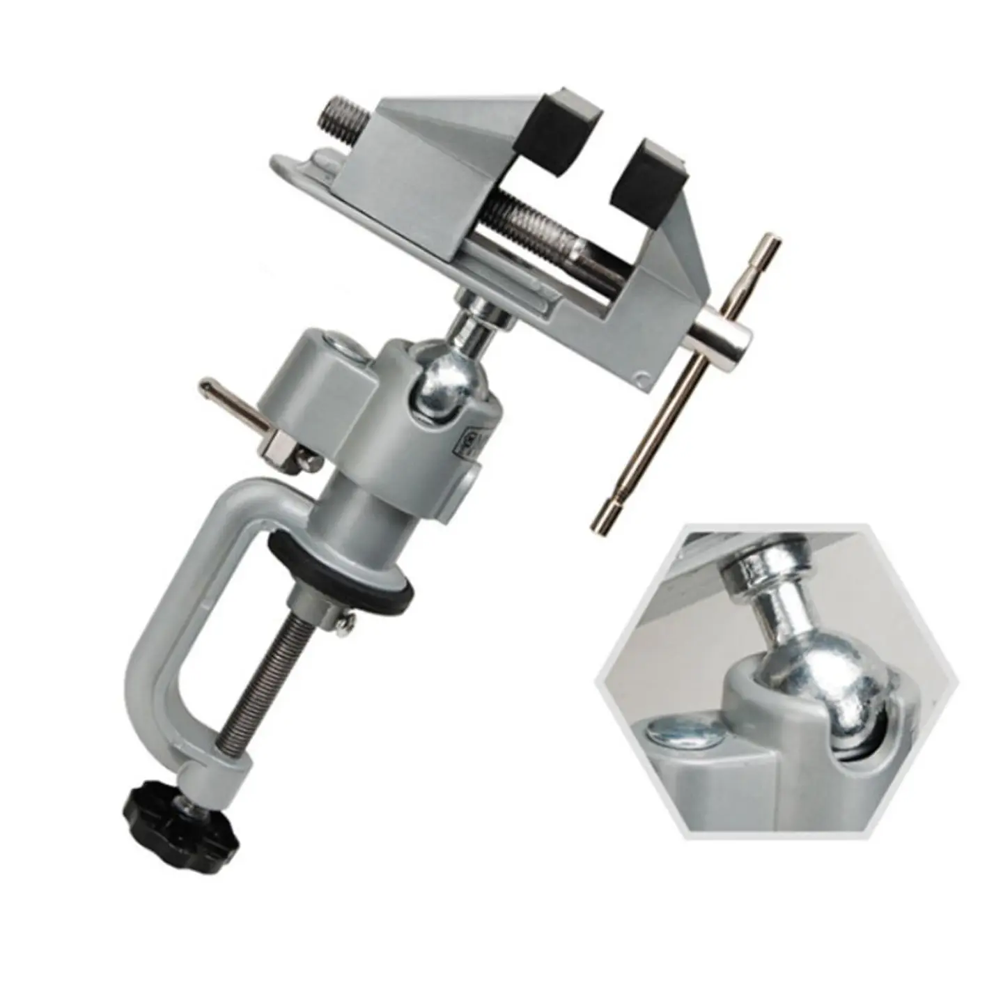 Mini Torno Compacto em Alumínio 1