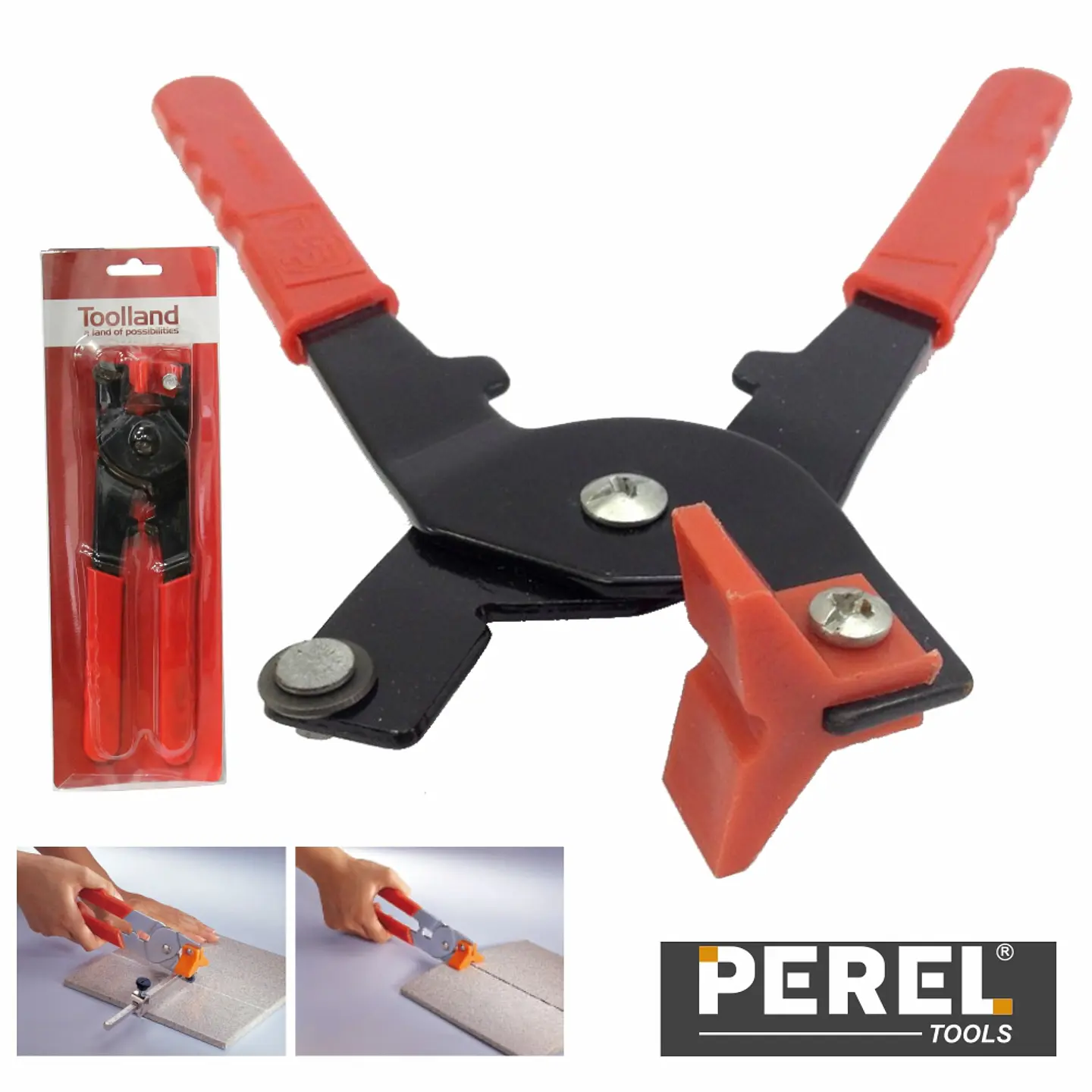 ALICATE DE CORTE P/ CERÂMICA PRETO PEREL 1