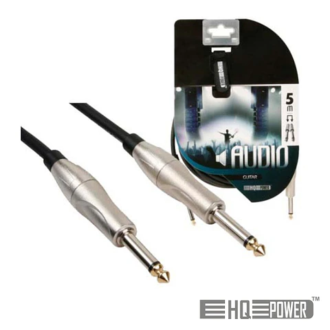 CABO JACK 6.35MM MACHO / MACHO 5M MN HQ POWER