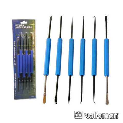 CONJUNTO DE FERRAMENTAS P/ SOLDADURA VELLEMAN