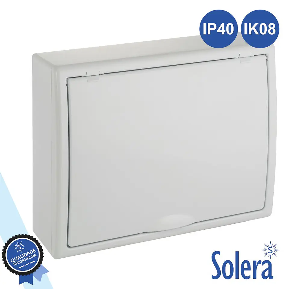 Caixa Distribuição Elétrica 28 Elementos IP40 IK08 SOLERA 1