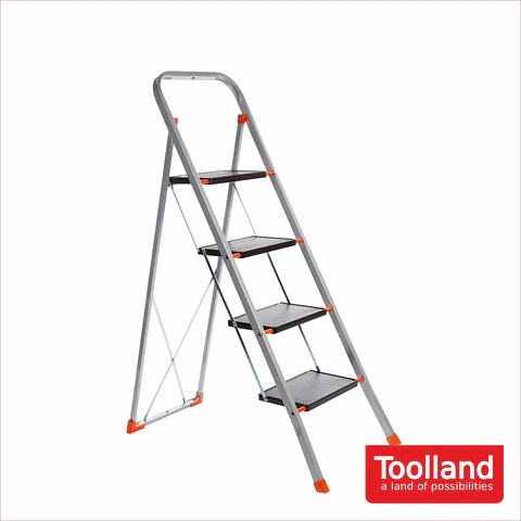 Escadote C/ 4 Degraus Até 150kg TOOLLAND