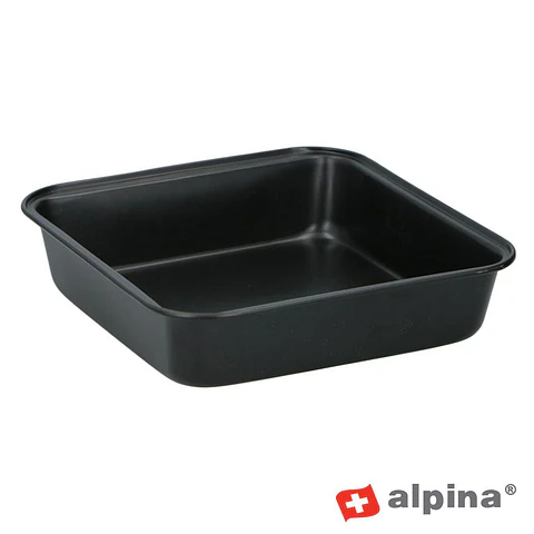 Tabuleiro de Forno Antiaderente 23x22x5cm ALPINA