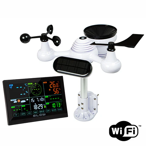 Estação Meteorológica C/ Sensor Interior e Exterior WIFI