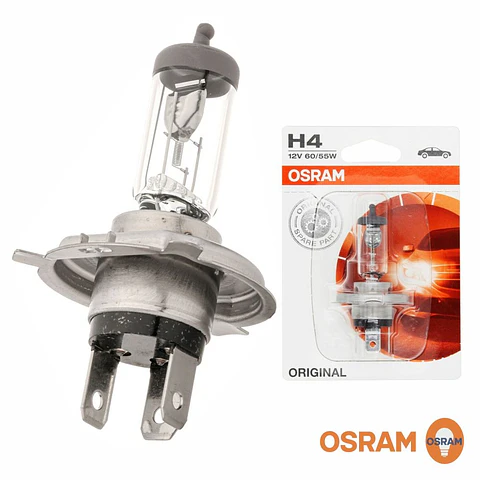 Lâmpada H4 55W 12V Halogéneo OSRAM
