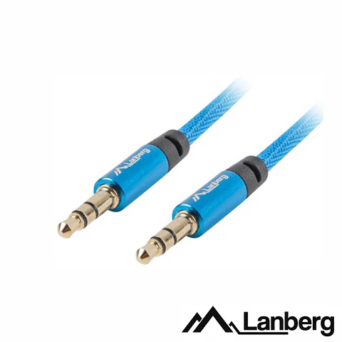Cabo Jack 3.5mm Macho / Jack 3.5mm Macho 1m LANBERG
