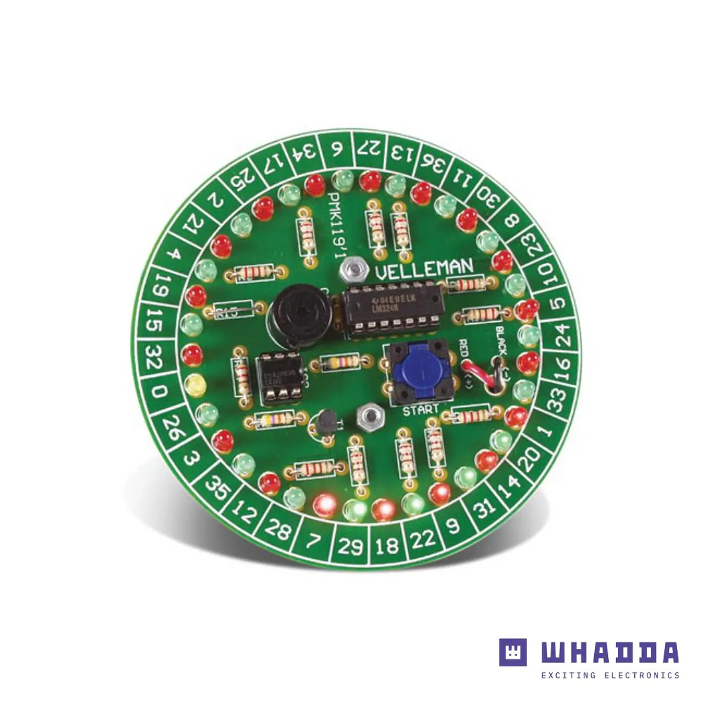 Kit Roleta de 37 LEDS VELLEMAN 1