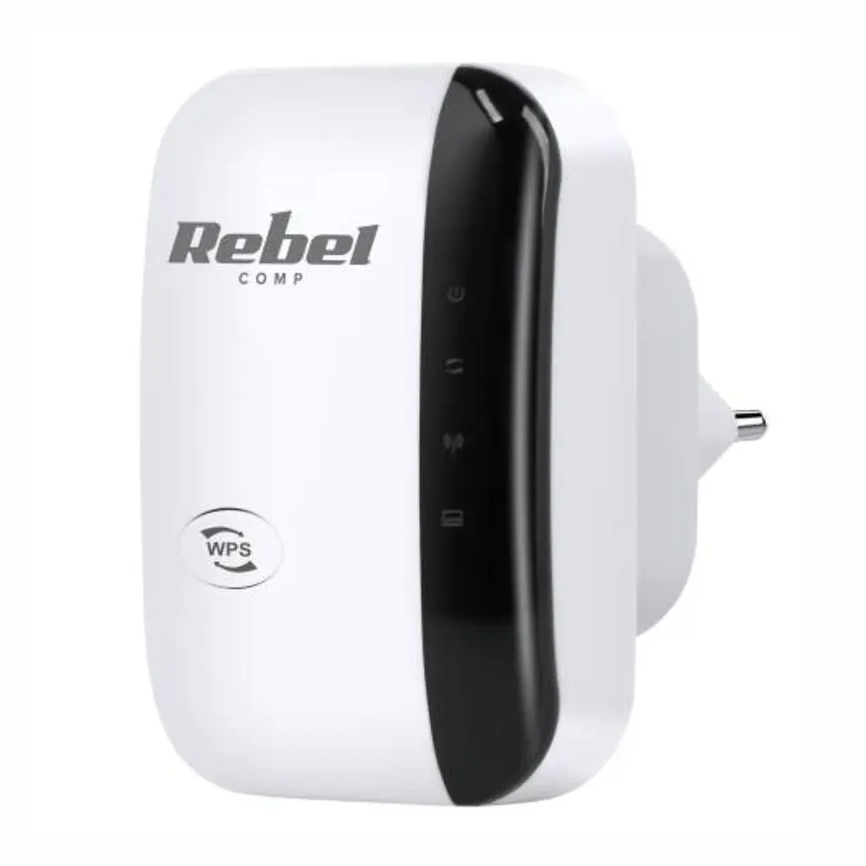Repetidor Sinal Wifi 2.4GHz 300Mbps Tomada RJ45 WPS 1