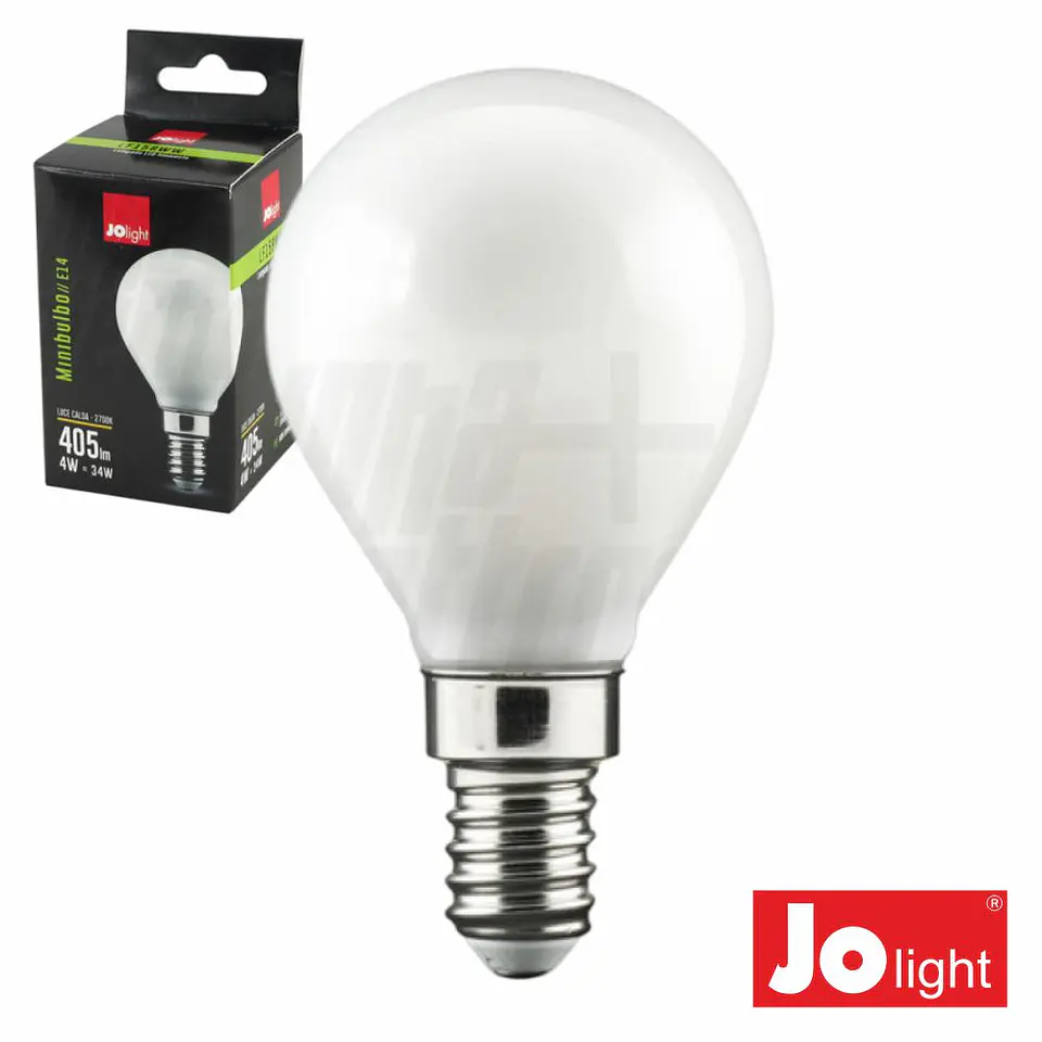 Lâmpada LED E14 Filamento 4W 230V 2700K 470lm JOLIGHT 1