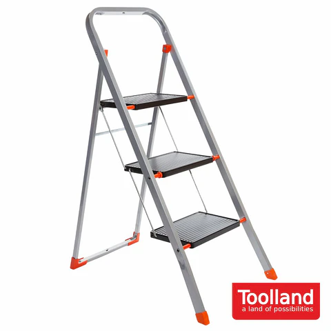Escadote C/ 3 Degraus Até 150kg TOOLLAND