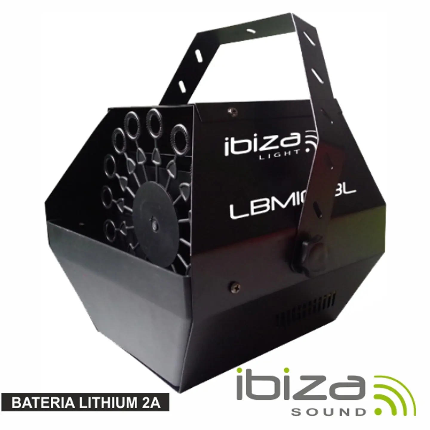 MÁQUINA DE BOLHAS 25W PRETA BAT LITHIUM 2A IBIZA 1