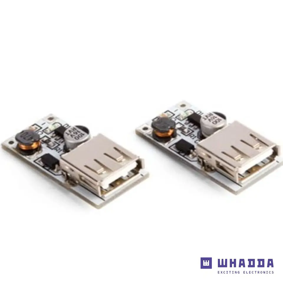 Módulo Conversor DC 2.5-5V 600mA P/ USB 5V WHADDA 1