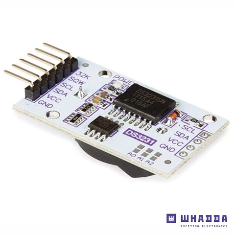 Módulo de Relógio DS3231 RTC WHADDA