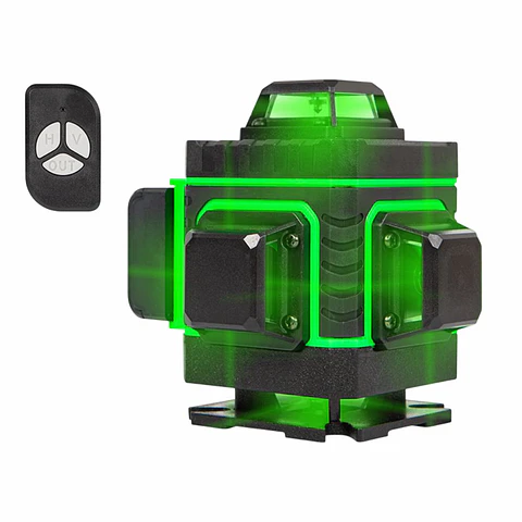 Nível de Laser 4D 360° de 16 linhas a Bateria C/ Comando