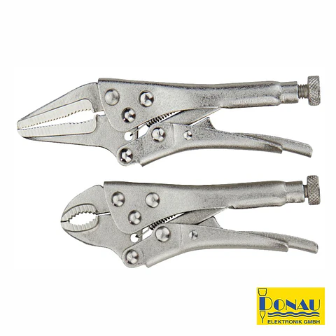 CONJUNTO 2 ALICATES DE GRIFOS AJUSTÁVEIS 110MM E 125MM DONAU