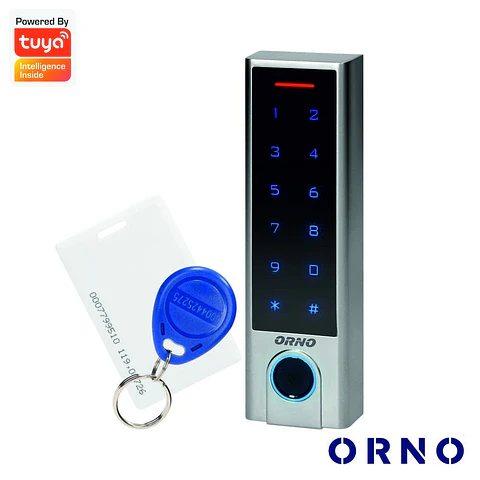 Leitor de Controlo de Acessos RFID C/ Código PIN TUYA ORNO