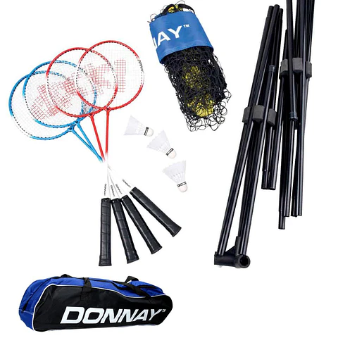 Conjunto Badminton 9pcs DONNAY
