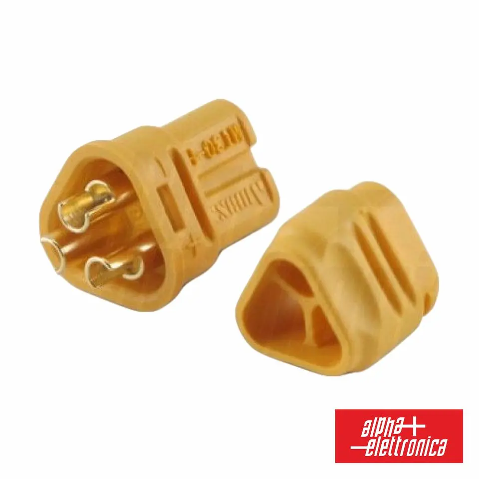 Ficha MT30 Macho P/ Bateria ALPHA 1