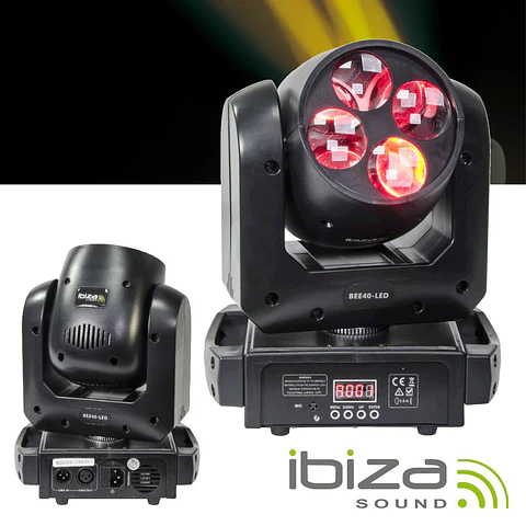Moving Head Mini 4 LEDS 10W DMX IBIZA