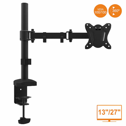 SUPORTE MONITOR PC 13/27" 360º VESA 100/100