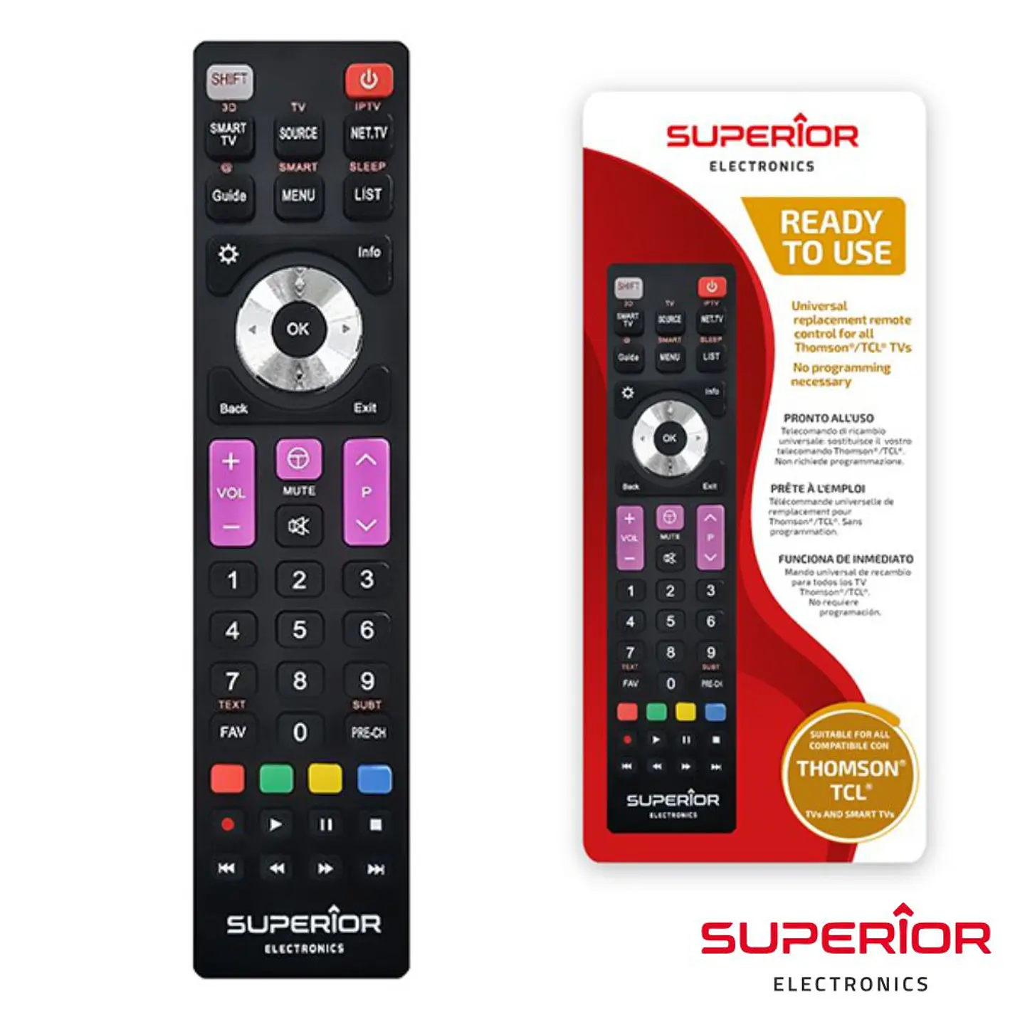 Comando TV Universal Lcd/LED THOMSON/TCL SMART TV 1