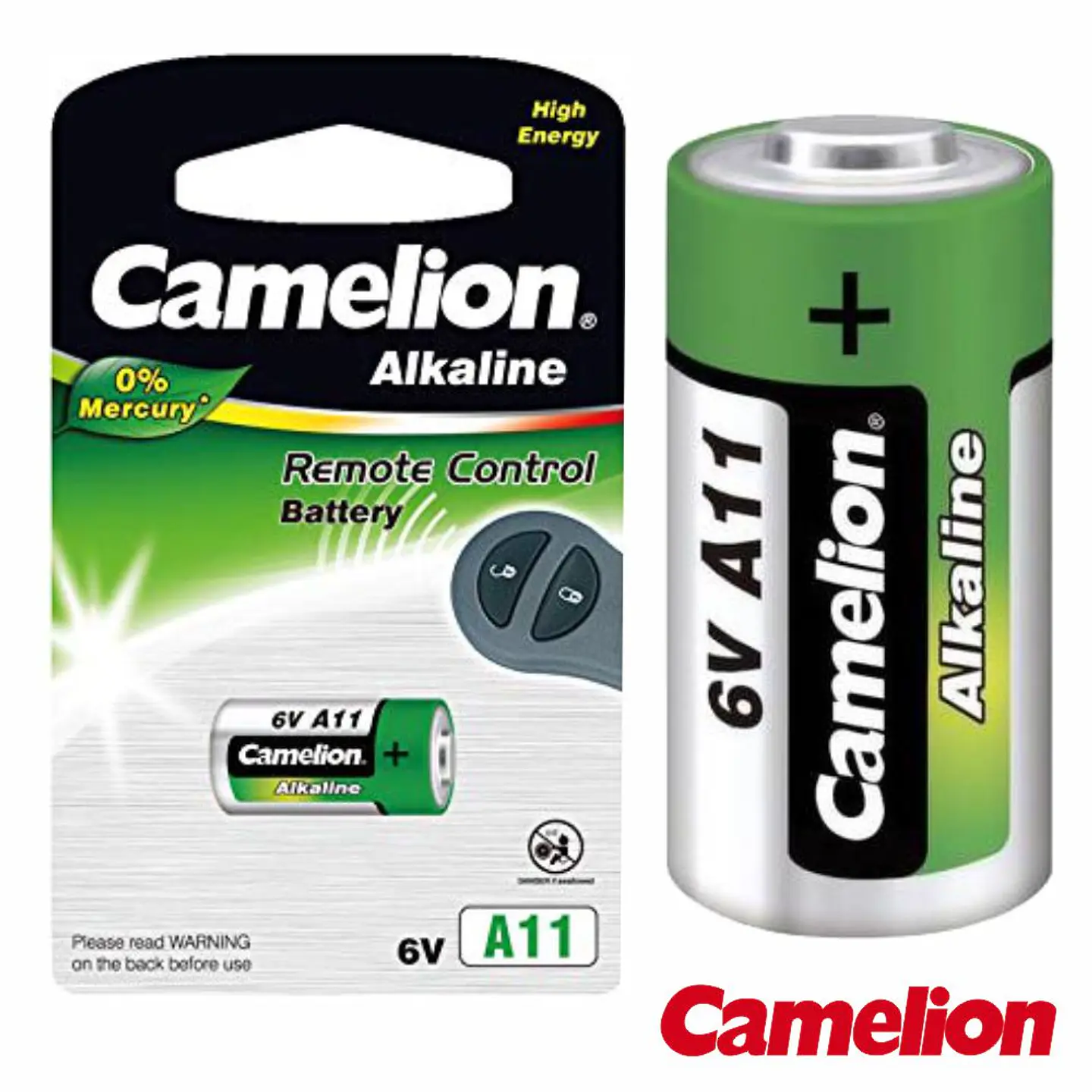 PILHA ALCALINA A11 6V BLISTER CAMELION 1