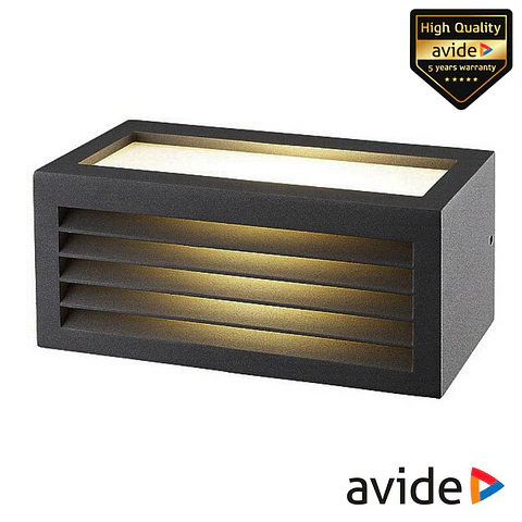 Candeeiro Parede LED 7W 1xE27 IP54 AVIDE