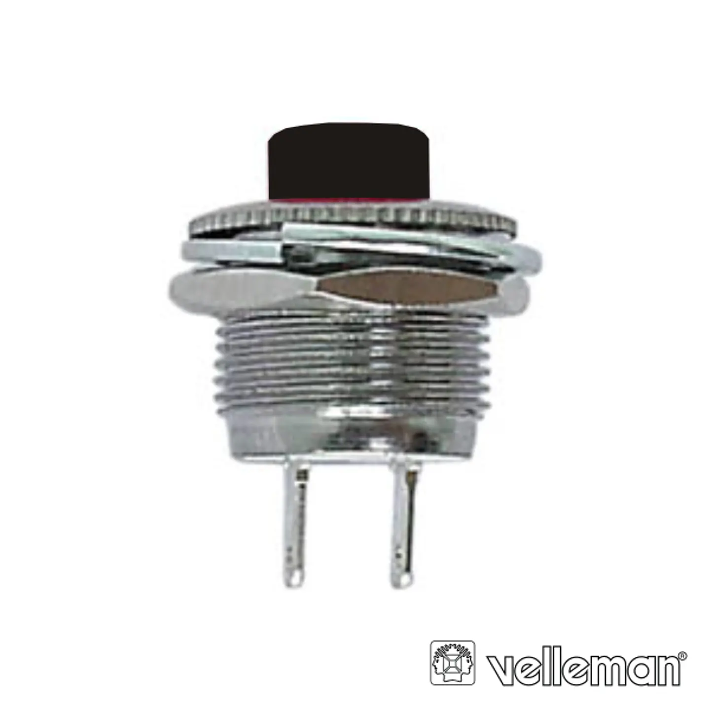 INTERRUPTOR PRESSÃO MINIATURA 1P OFF-(ON) VELLEMAN 1