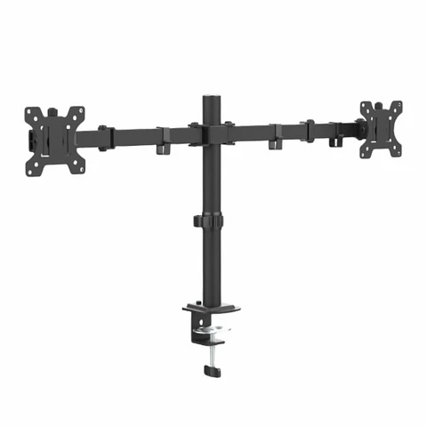Suporte Duplo Monitor Mesa 13-32" 2x10kg Vesa 100x100