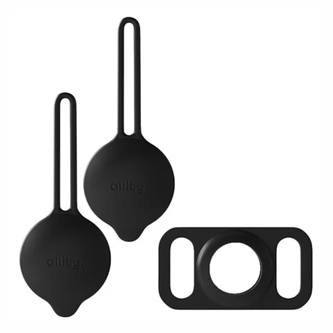 Conjunto 3x Capas de Silicone P/ AirTag ALLITY