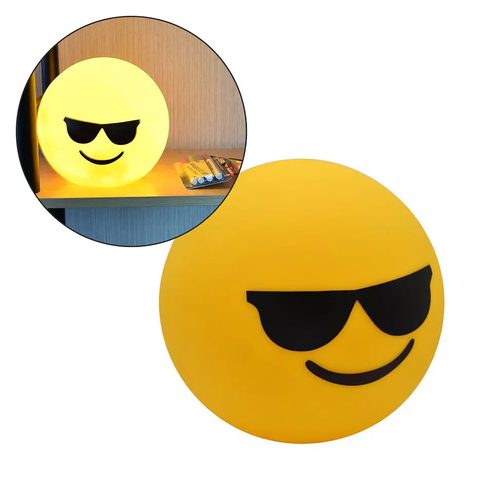 Lâmpada LED Forma Emoji 1
