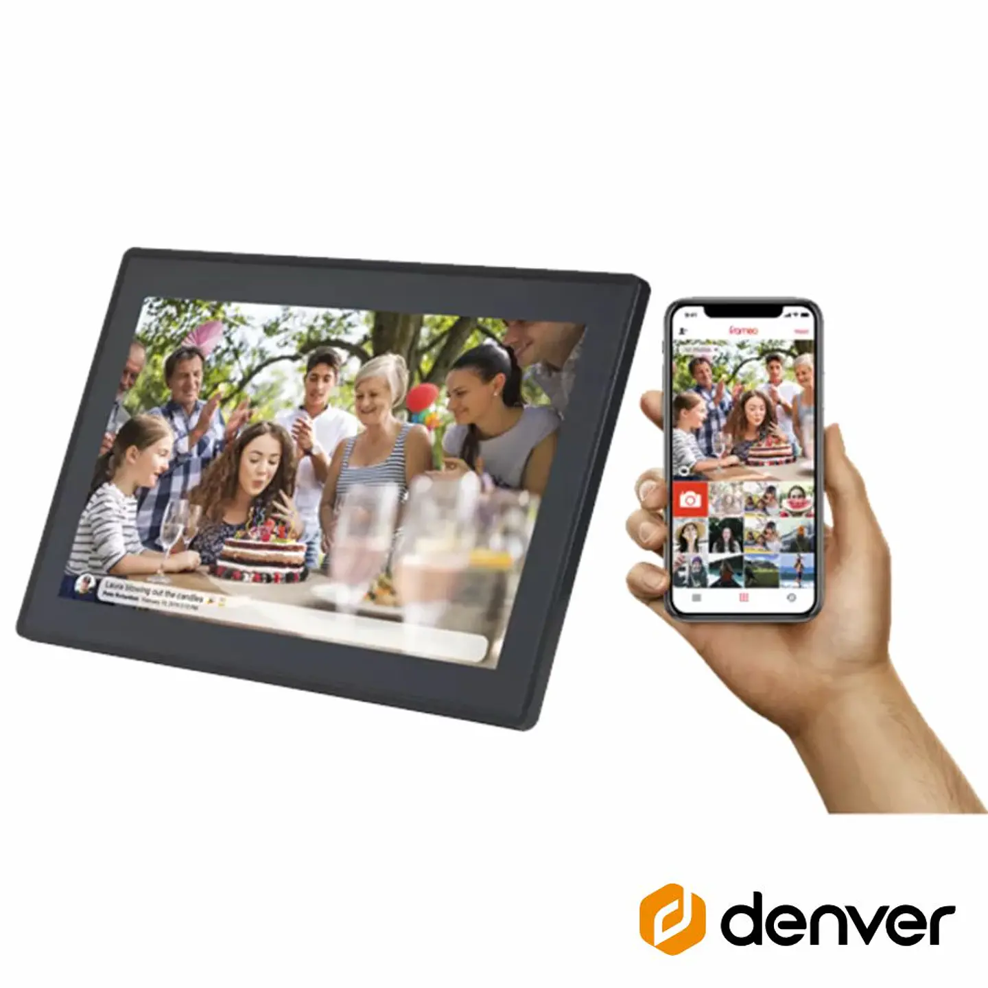 Moldura Digital WIFI FRAMEO 15.6
