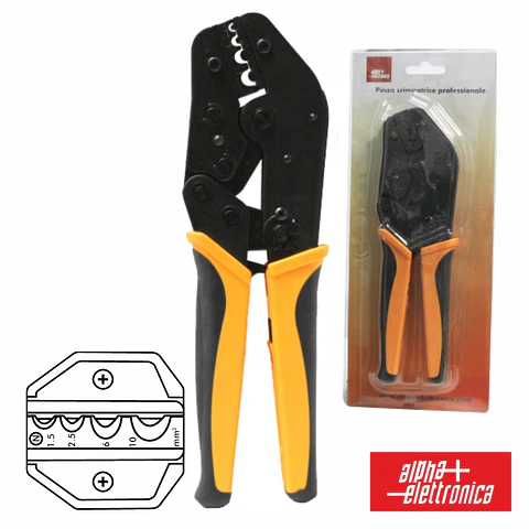 ALICATE DE CRAVAR TERMINAIS NÃO ISOLADOS
