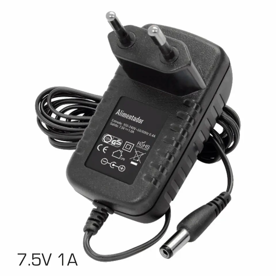 ALIMENTADOR SWITCHING 7.5V 1A 1