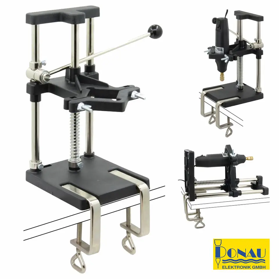 SUPORTE P/ MINI BERBEQUIM ELÉCTRICO 21CM 2 POSIÇÕES DONAU 1
