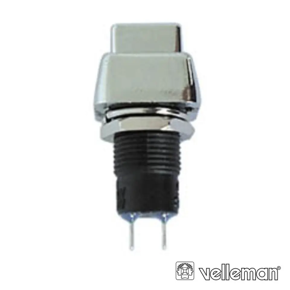 INTERRUPTOR OFF-ON PRATEADO VELLEMAN 1