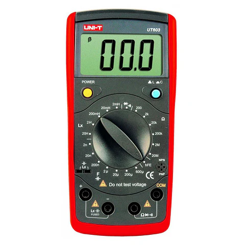 Capacimetro Medidor de Indutâncias E Ohmimetro Digital UNI-T