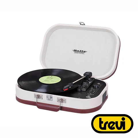 Gira-Discos 33/45/78RPM Vintage C/ Bluetooth TREVI