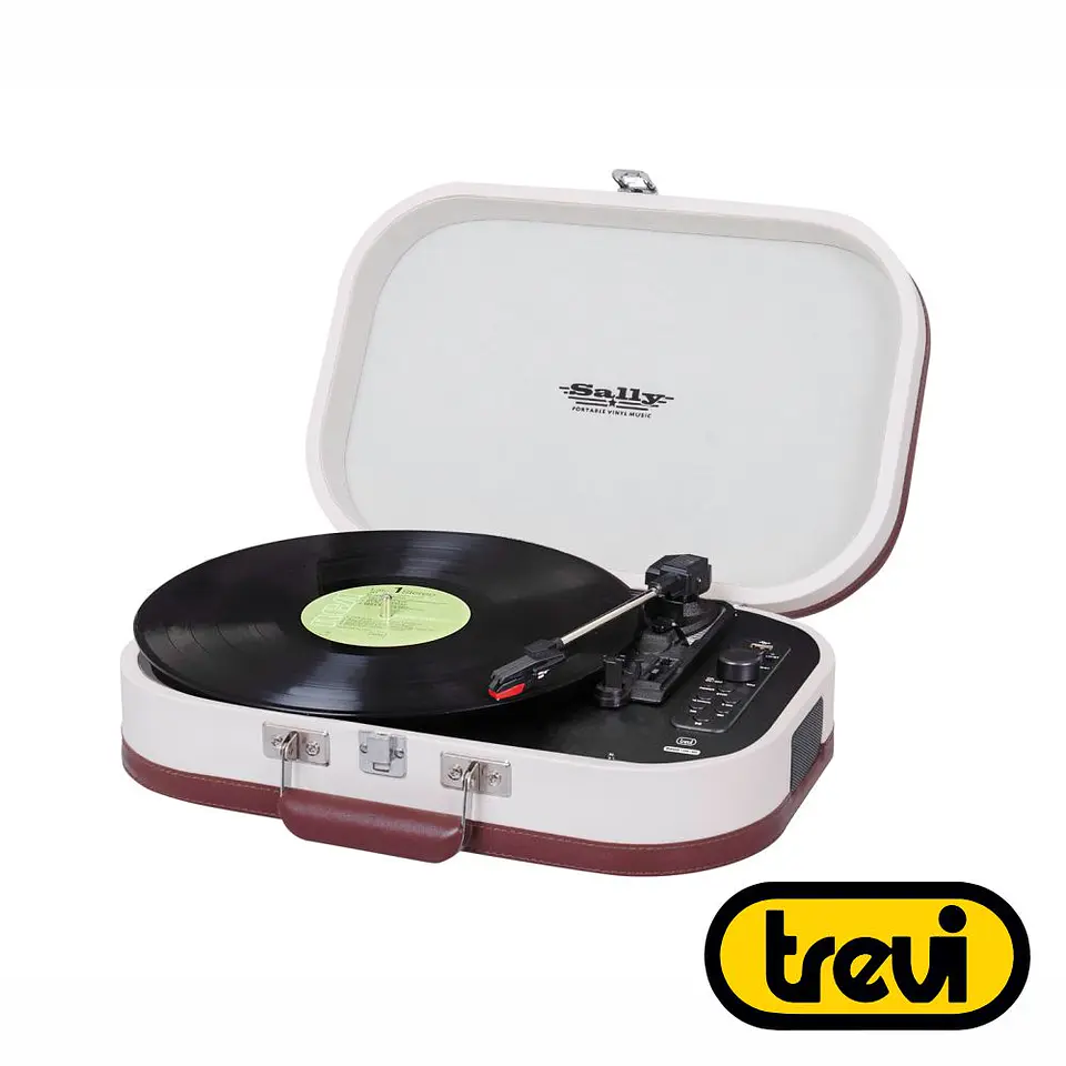 Gira-Discos 33/45/78RPM Vintage C/ Bluetooth TREVI 1