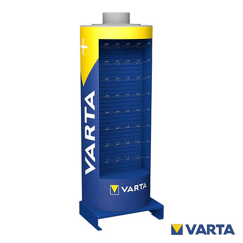 Expositor Em Formato De Pilha c/ 40 Ganchos VARTA