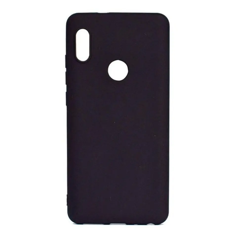 Capa Silicone Preta P/ Xiaomi Mi A2 1