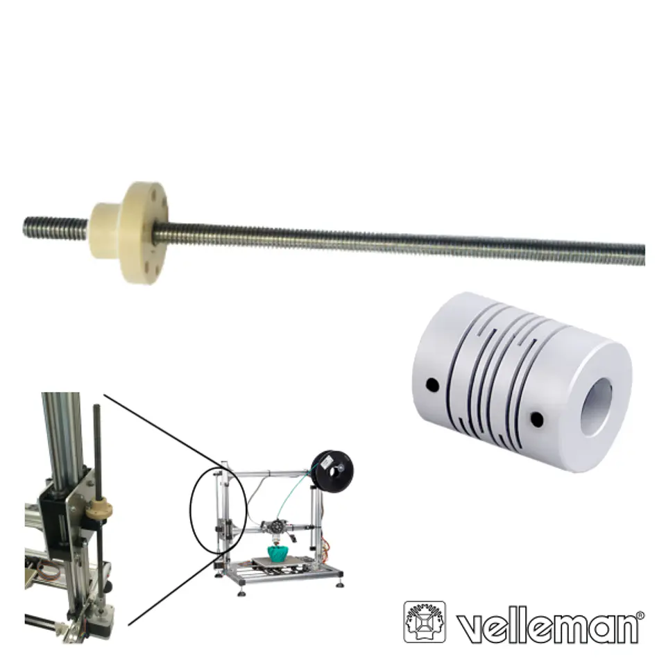 VEIO P/ IMPRESSORA 3D K8200 VELLEMAN 1