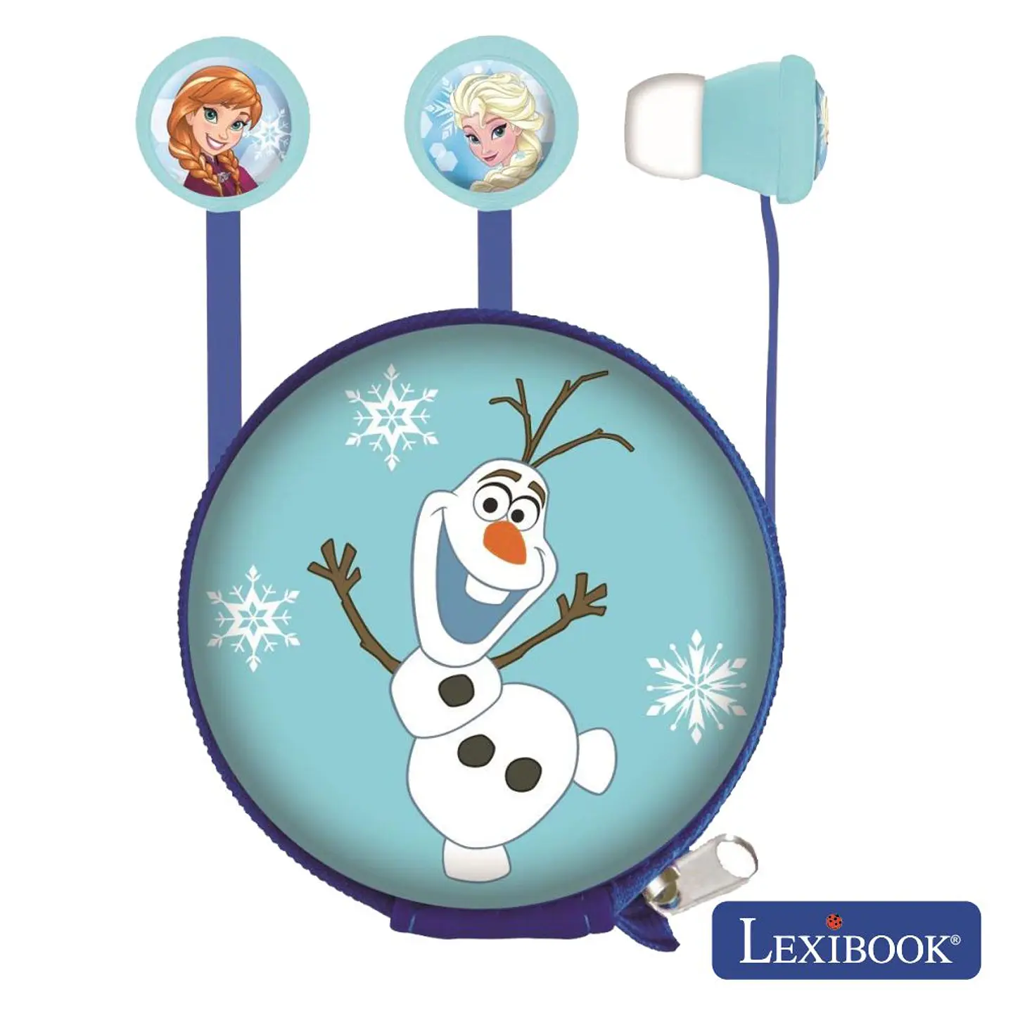 AUSCULTADORES C/ FIOS STEREO MIC FROZEN LEXIBOOK 1