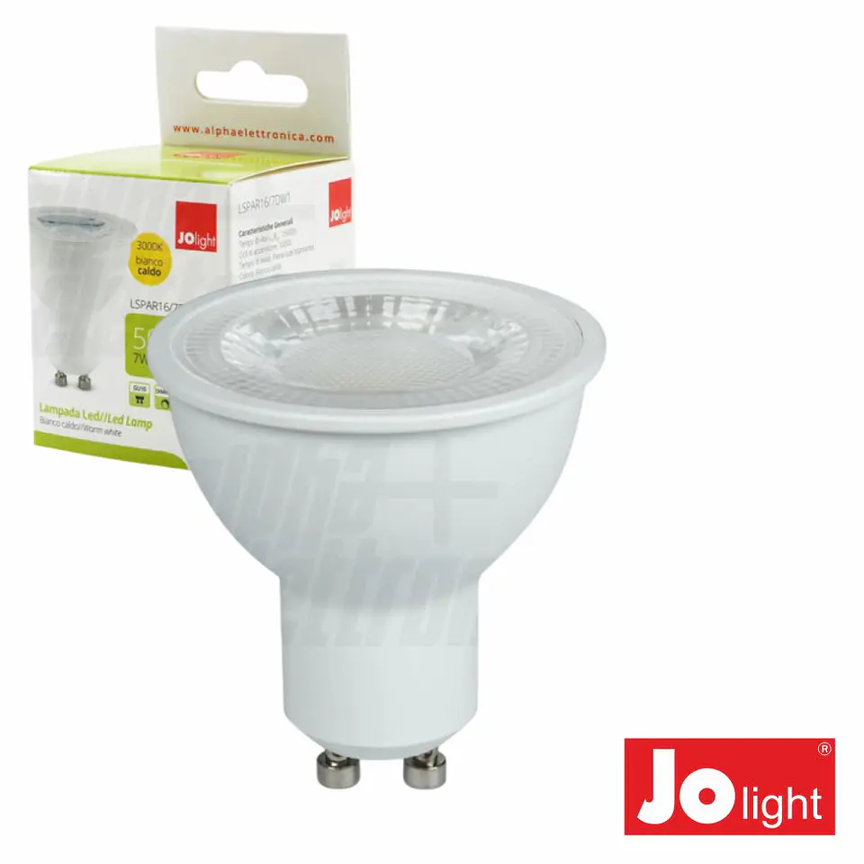 Lâmpada LED GU10 Dimável 7W 50º 230V 4000K 550lm JOLIGH 1