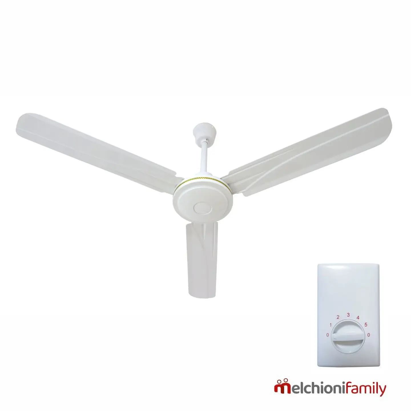 Ventoinha de Teto 65W 120cm C/ Controlador MelchioniFamily 1